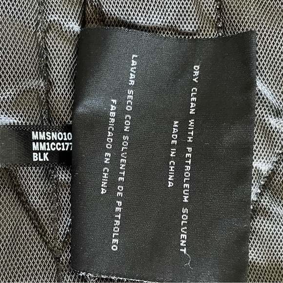 💥MARC NEW YORK Andrew Marc Men’s Black  Parka Jacket XL EUC - Picture 9 of 10